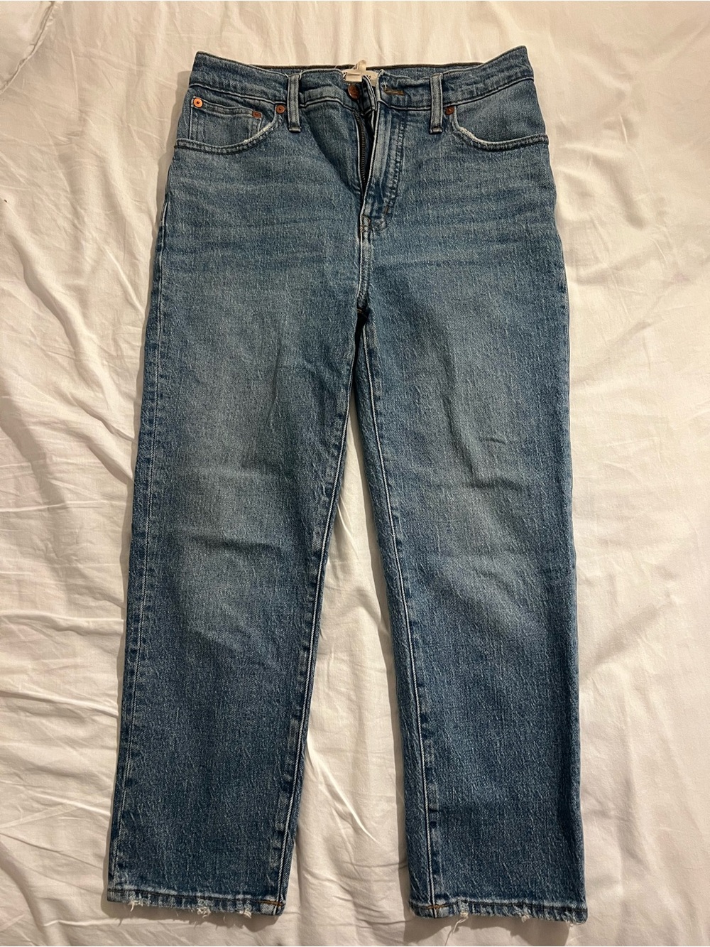 Madewell Women’s Classic Straight Jean - Blue